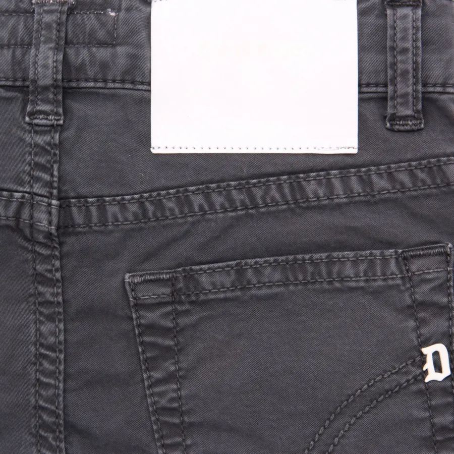 1893AF bermuda bimbo BOY DONDUP DERICK grey cotton short