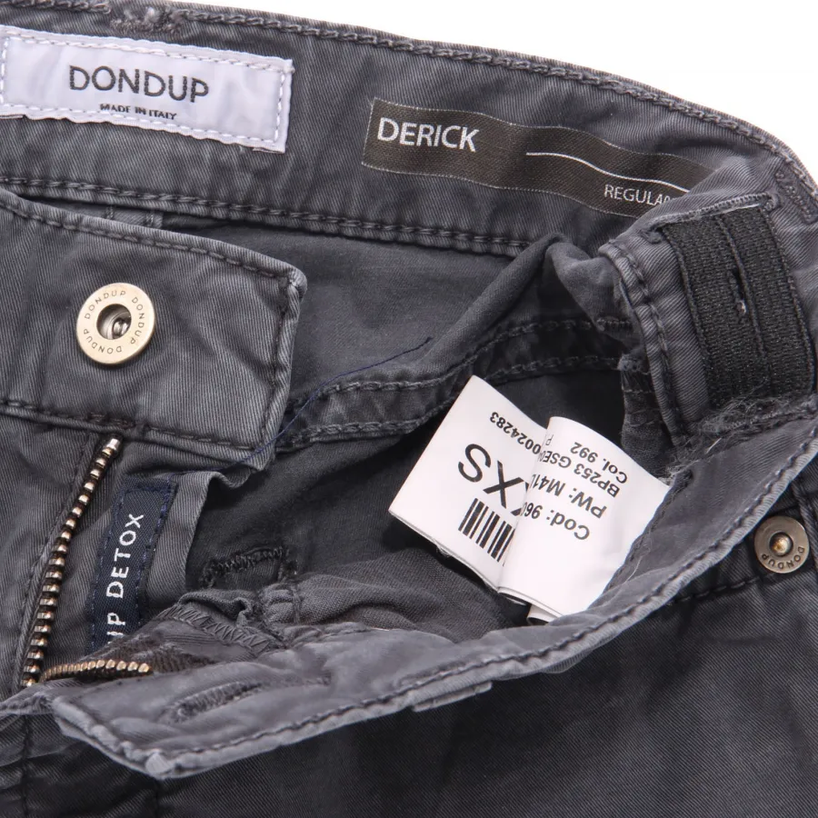1893AF bermuda bimbo BOY DONDUP DERICK grey cotton short