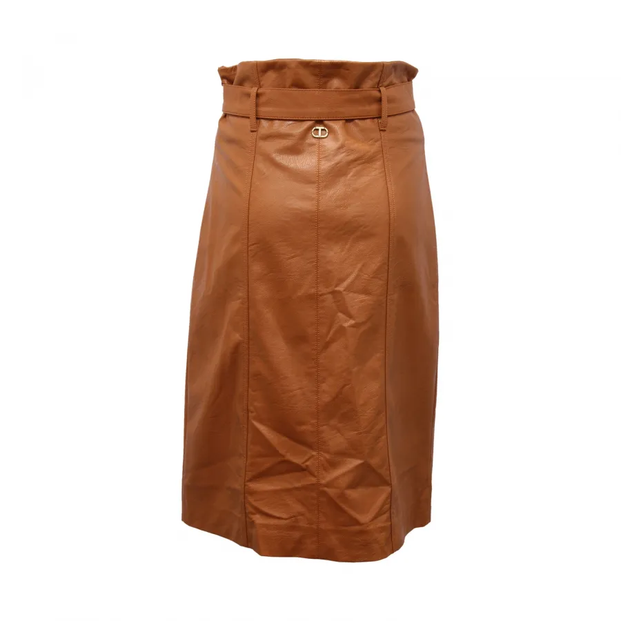 5559AV GONNA DONNA TWINSET WOMAN VEGAN SKIRT