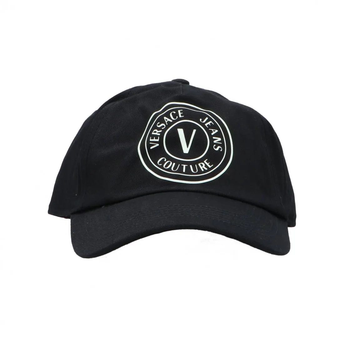 73GAZK16 LOGO CAP. Nero Bianco