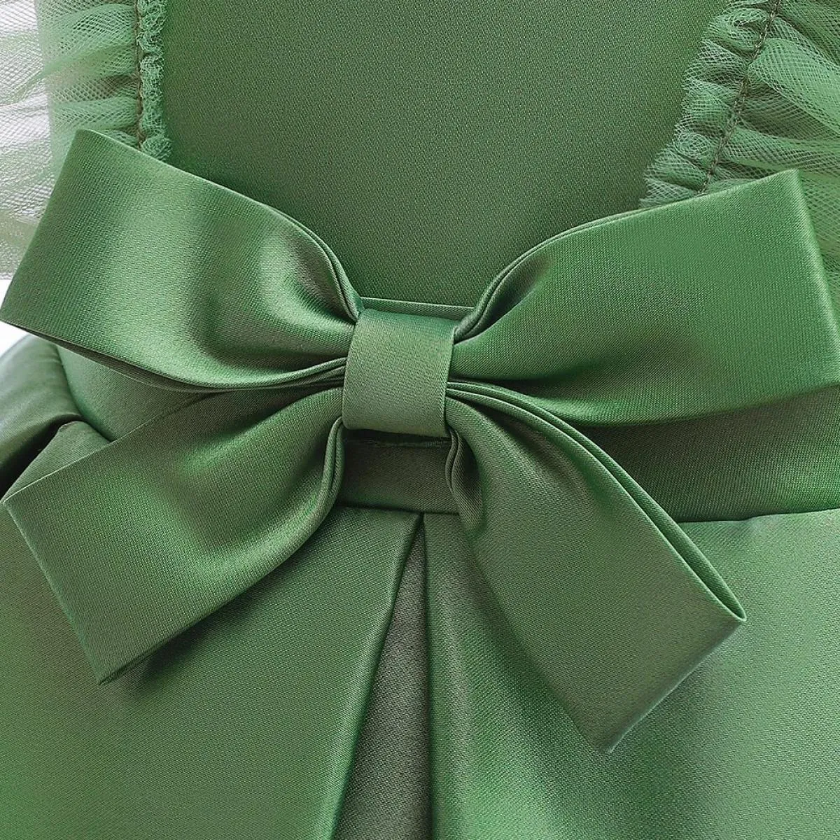 Abiti da festa principessa per ragazze Bambini Fiore Elegante abito da ballo da sera da sposa Tulle Cerimonia per bambini Abiti