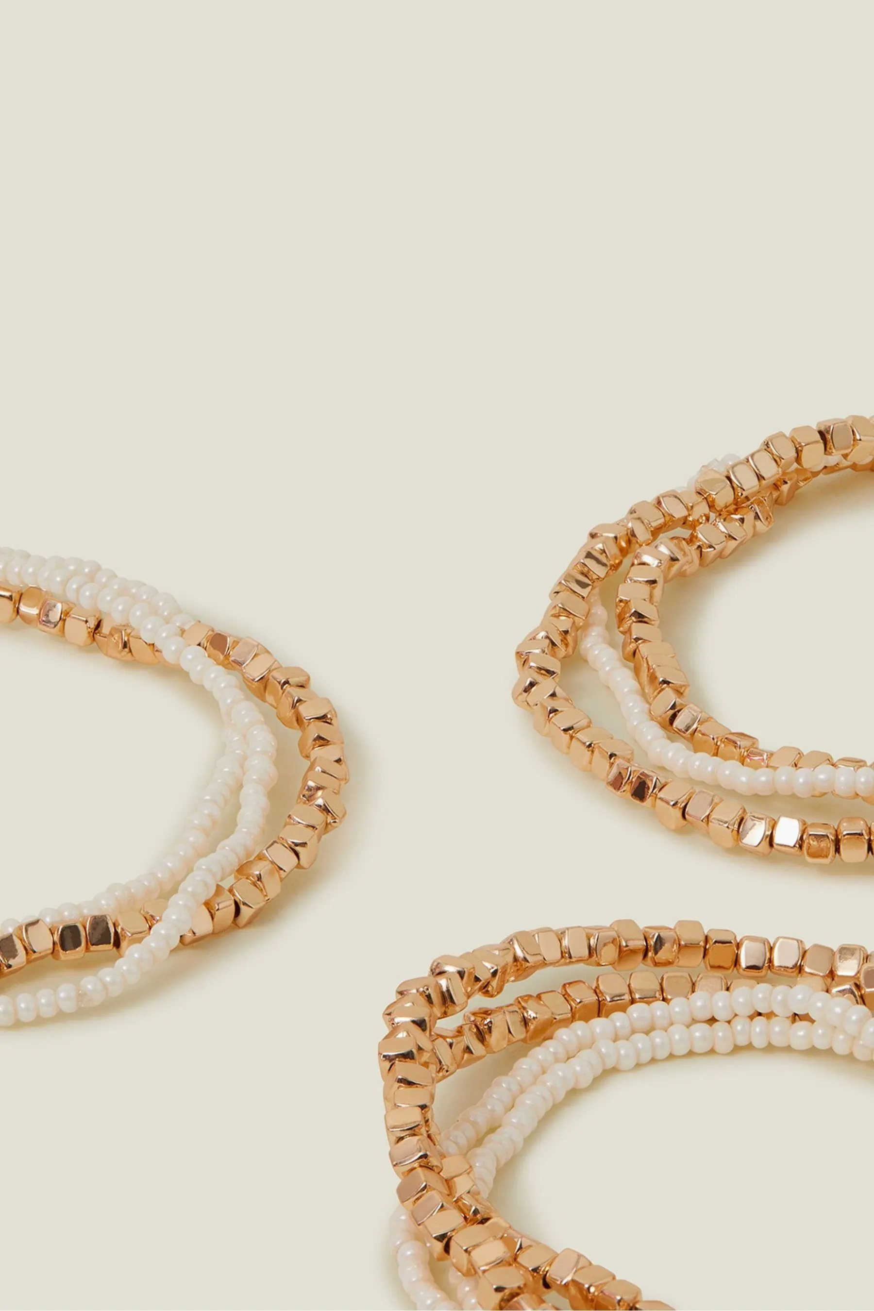 Accessorize - Braccialetto elasticizzato con perle