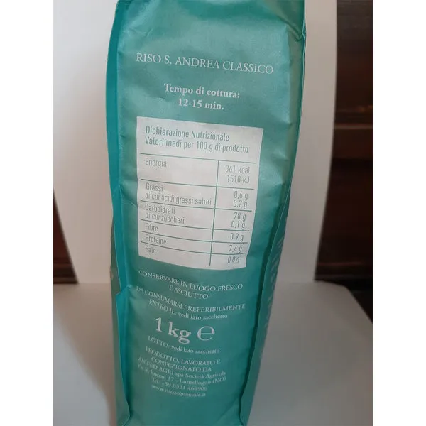 Acqua e Sole Riso Sant'Andrea Classico 1 kg