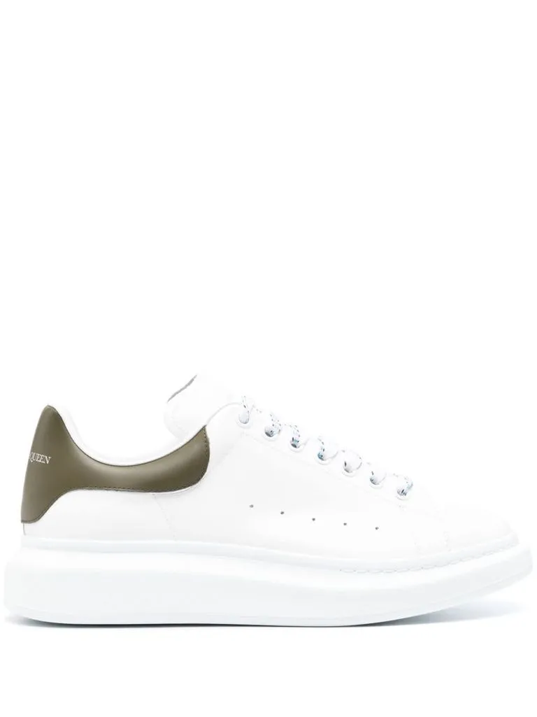 alexander mcqueen Sneakers 'Oversize' in pelle bianco e marrone