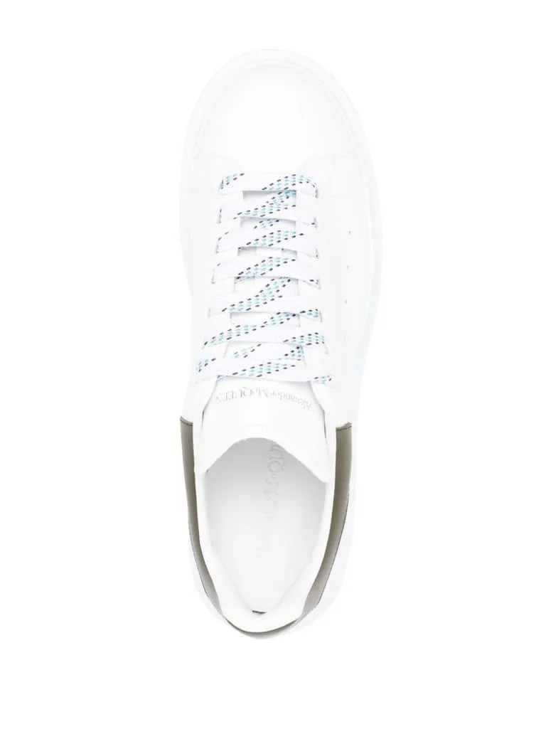 alexander mcqueen Sneakers 'Oversize' in pelle bianco e marrone
