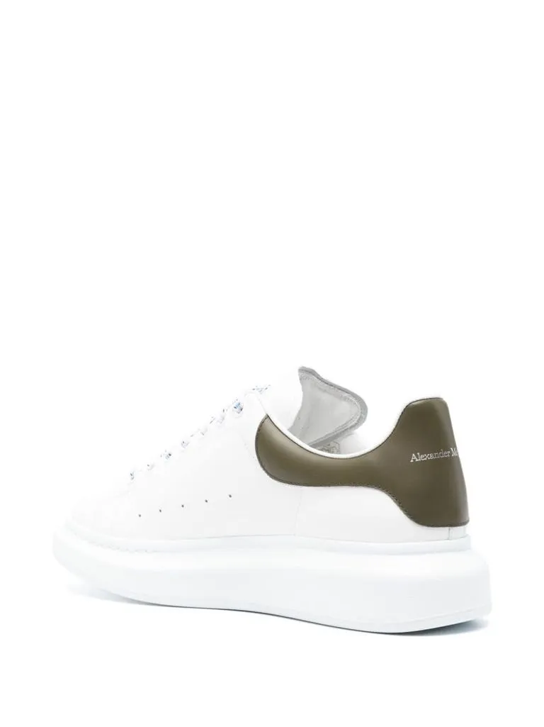 alexander mcqueen Sneakers 'Oversize' in pelle bianco e marrone