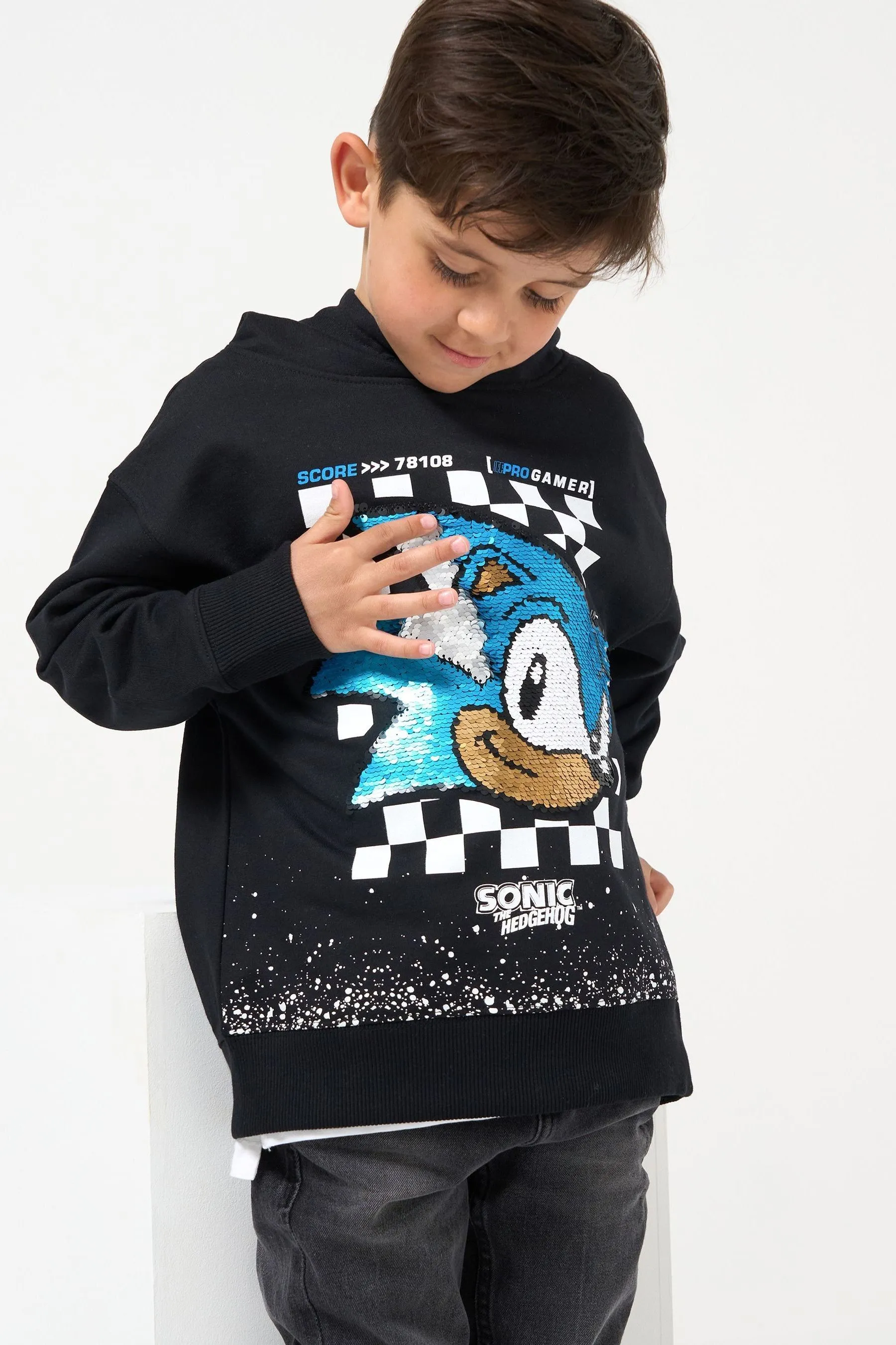 Angel & Rocket - Sonic - Felpa con cappuccio e Stampa    