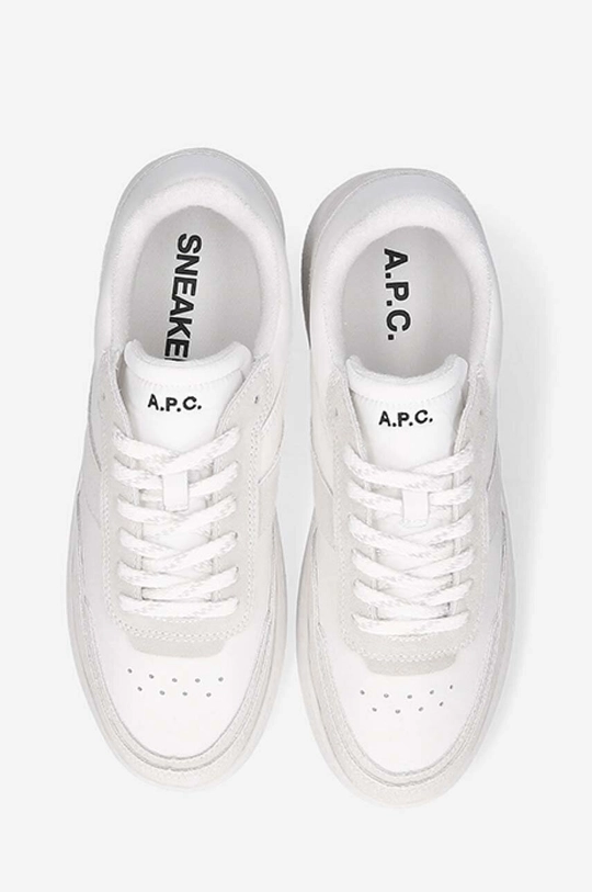 A.P.C. sneakers in pelle Plain