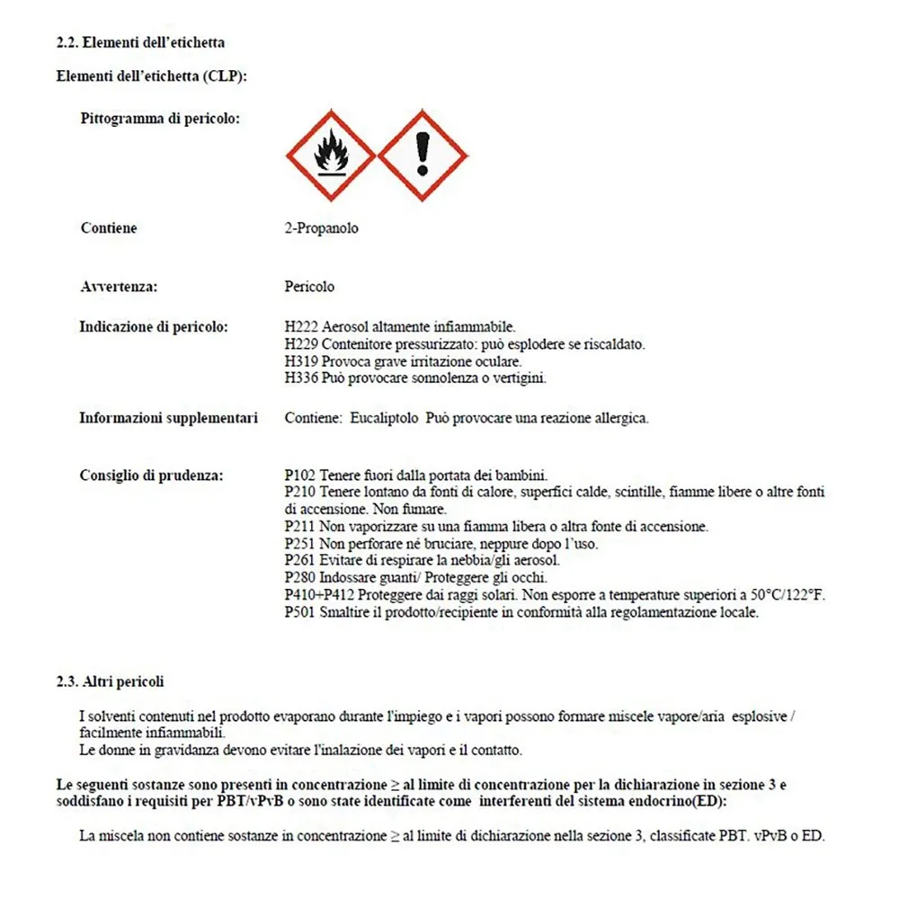 ARIASANA Spray Disinfettante Multiuso 150ml