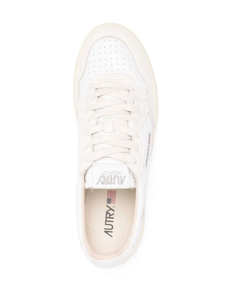 autry Sneakers 'Medalist' in pelle bianco