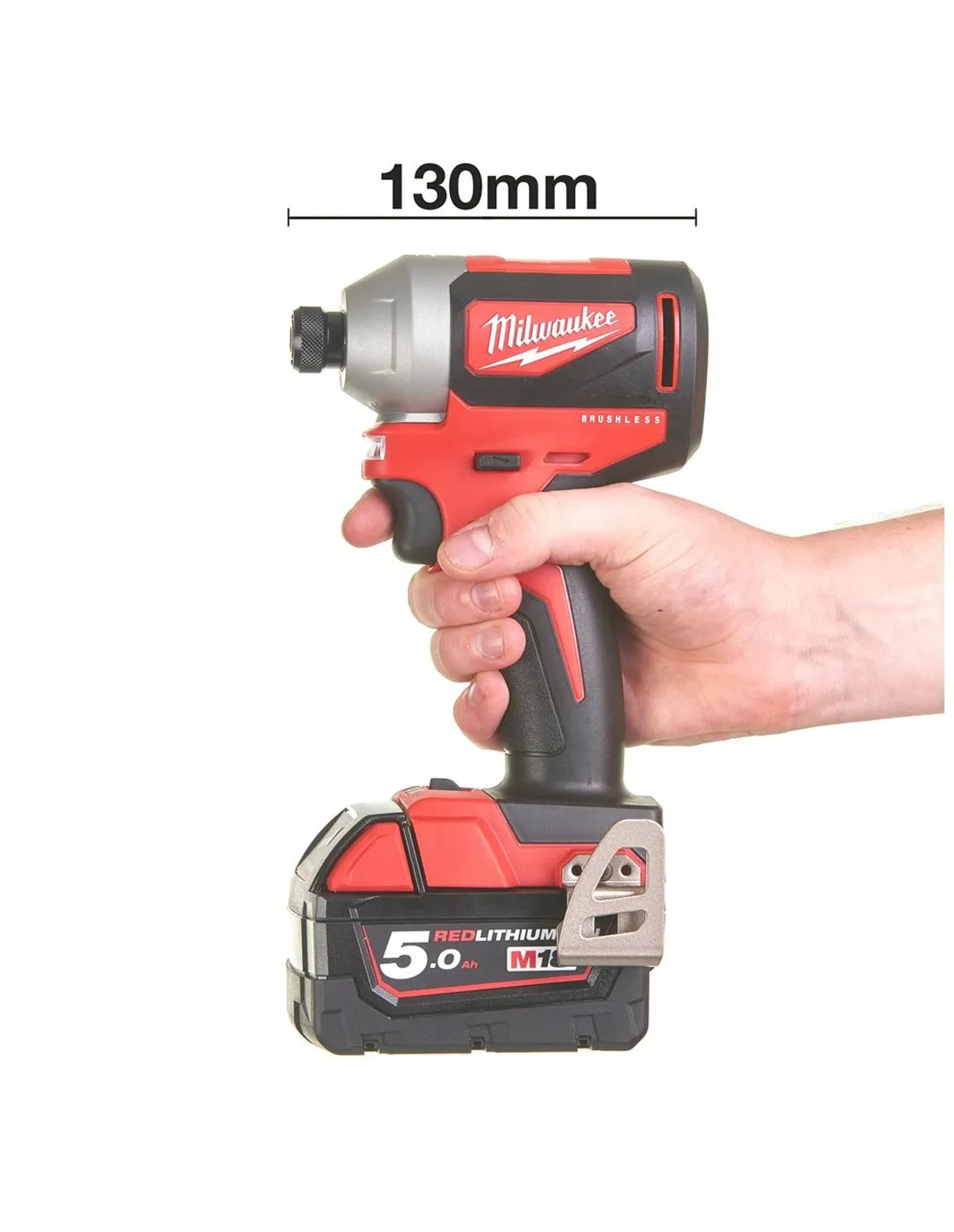 Avvitatore ad impulsi brushless ¼" esagonale M18™ Milwaukee M18 BLID2-0X