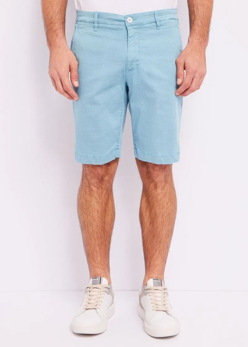 Bermuda in raso stampato