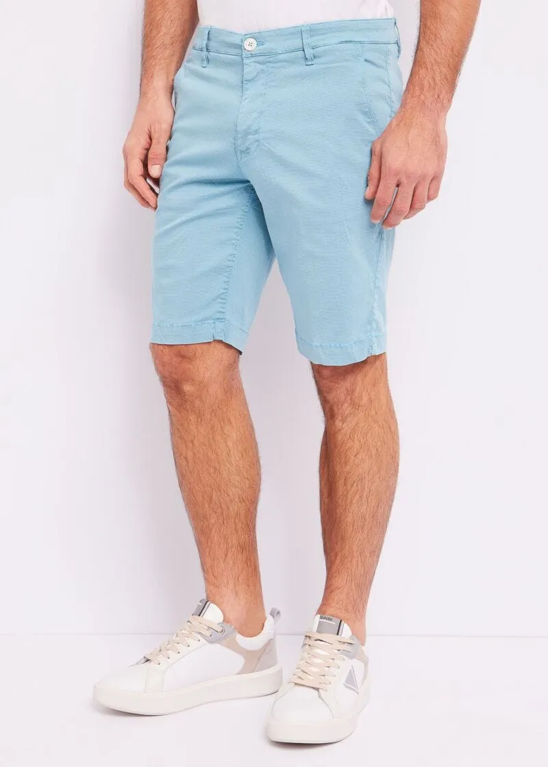 Bermuda in raso stampato