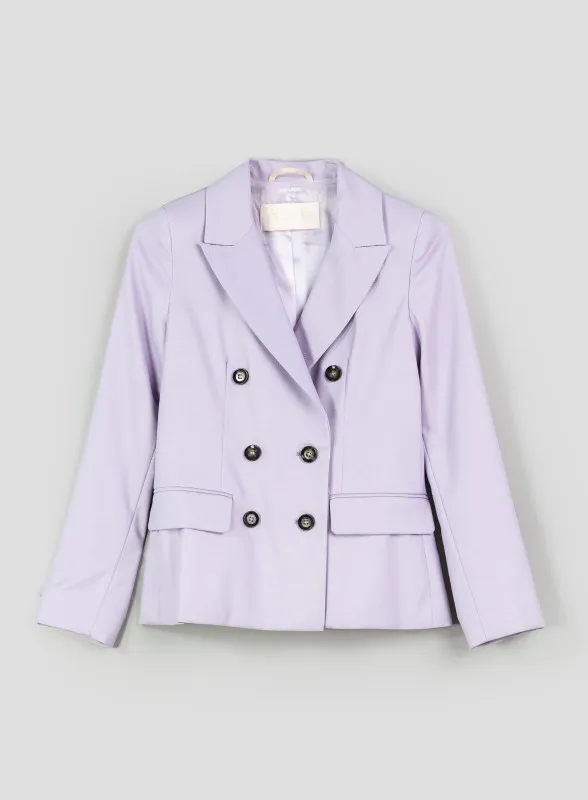 Blazer donna doppiopetto glicine - iBlues