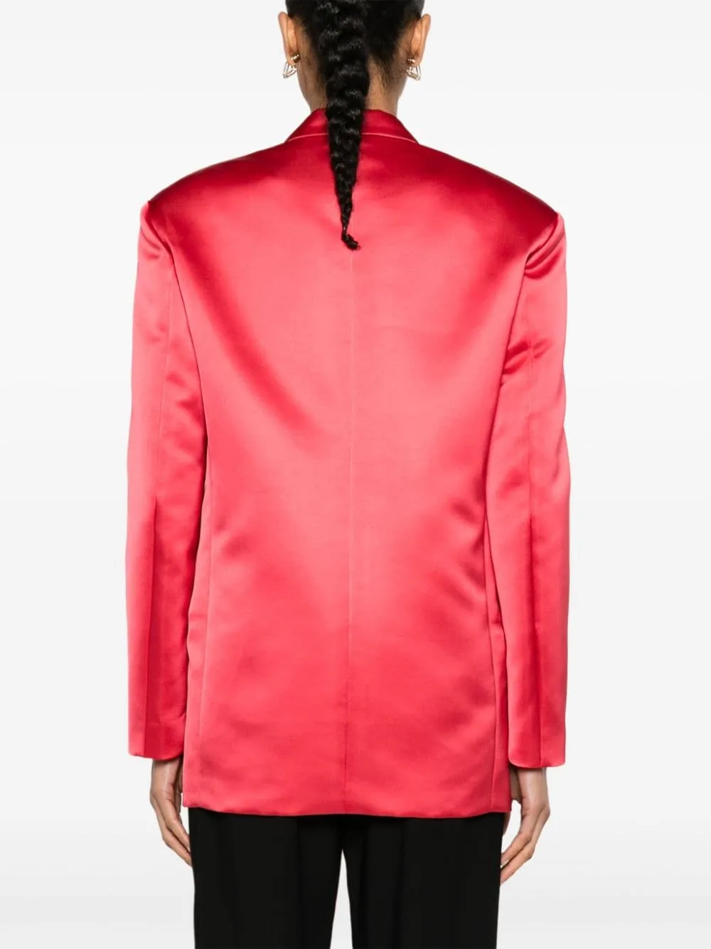 Blazer doppiopetto in rosso - donna