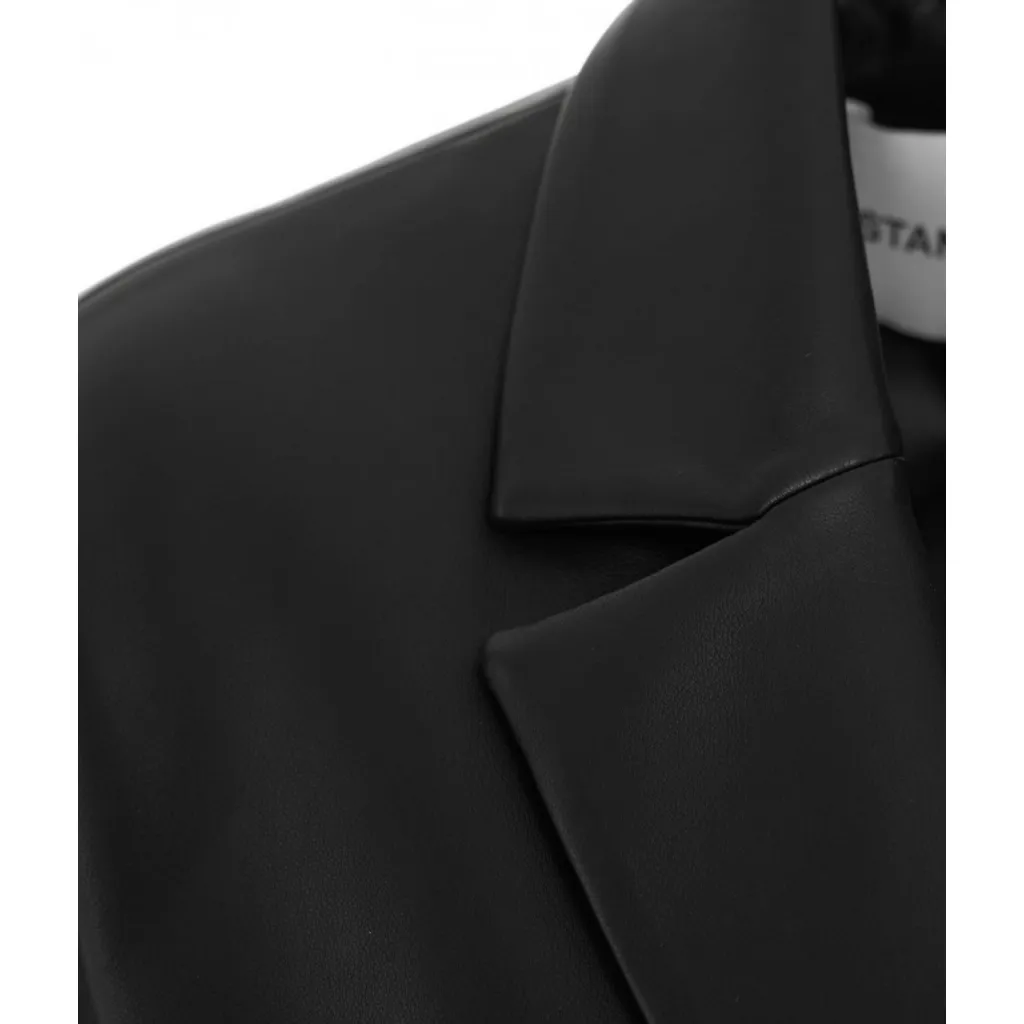 Blazer in ecopelle Emmie nero