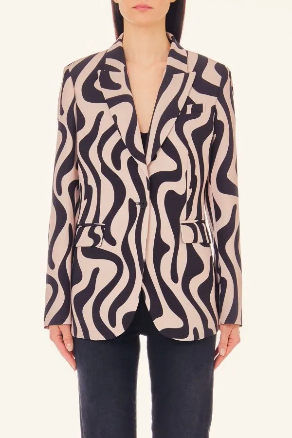 Blazer in fantasia liu jo