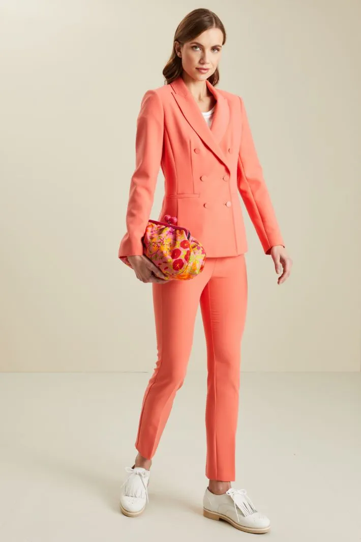 Blazer in viscosa stretch