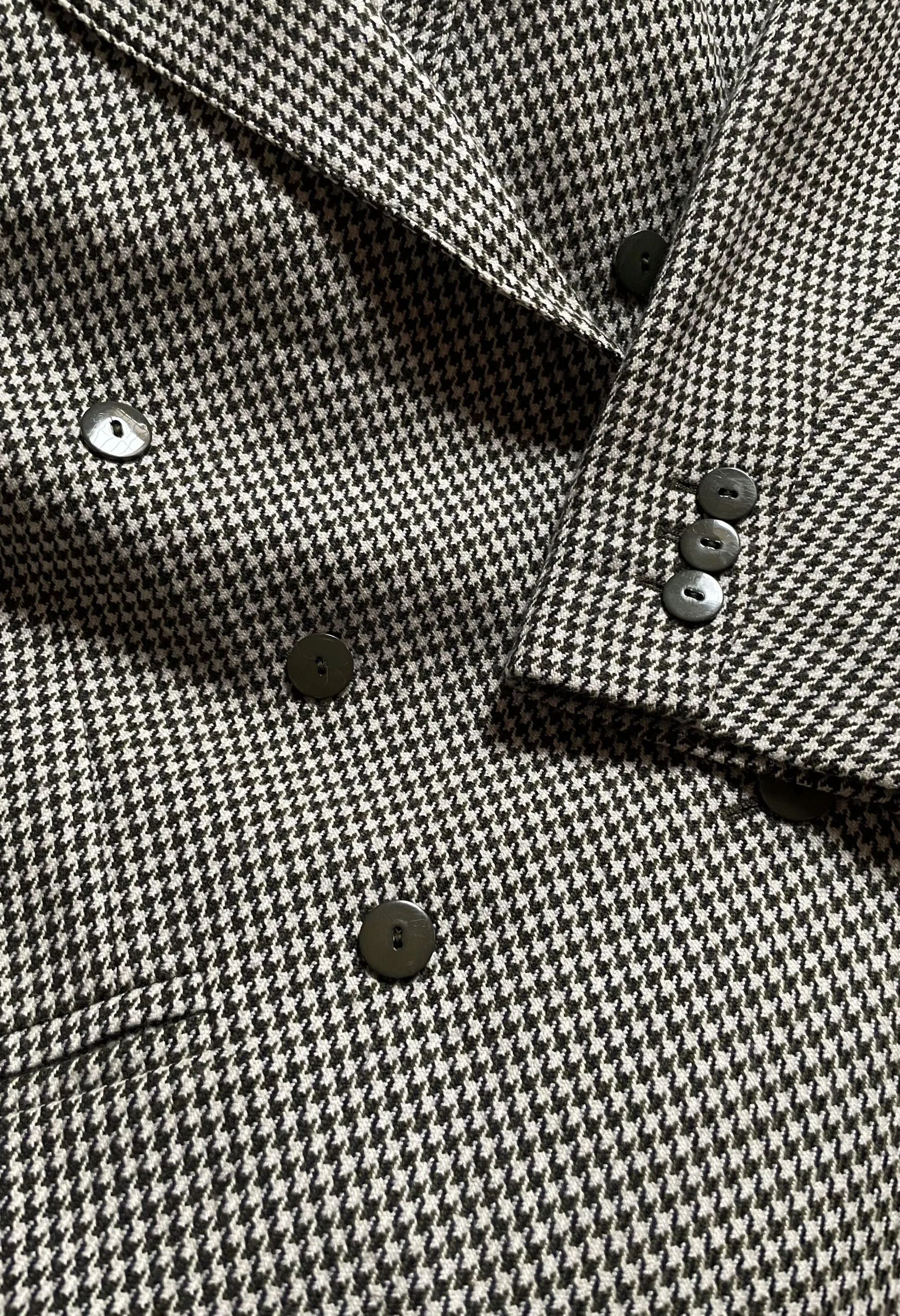 Blazer oversize pied de poule Escada vintage anni ’80