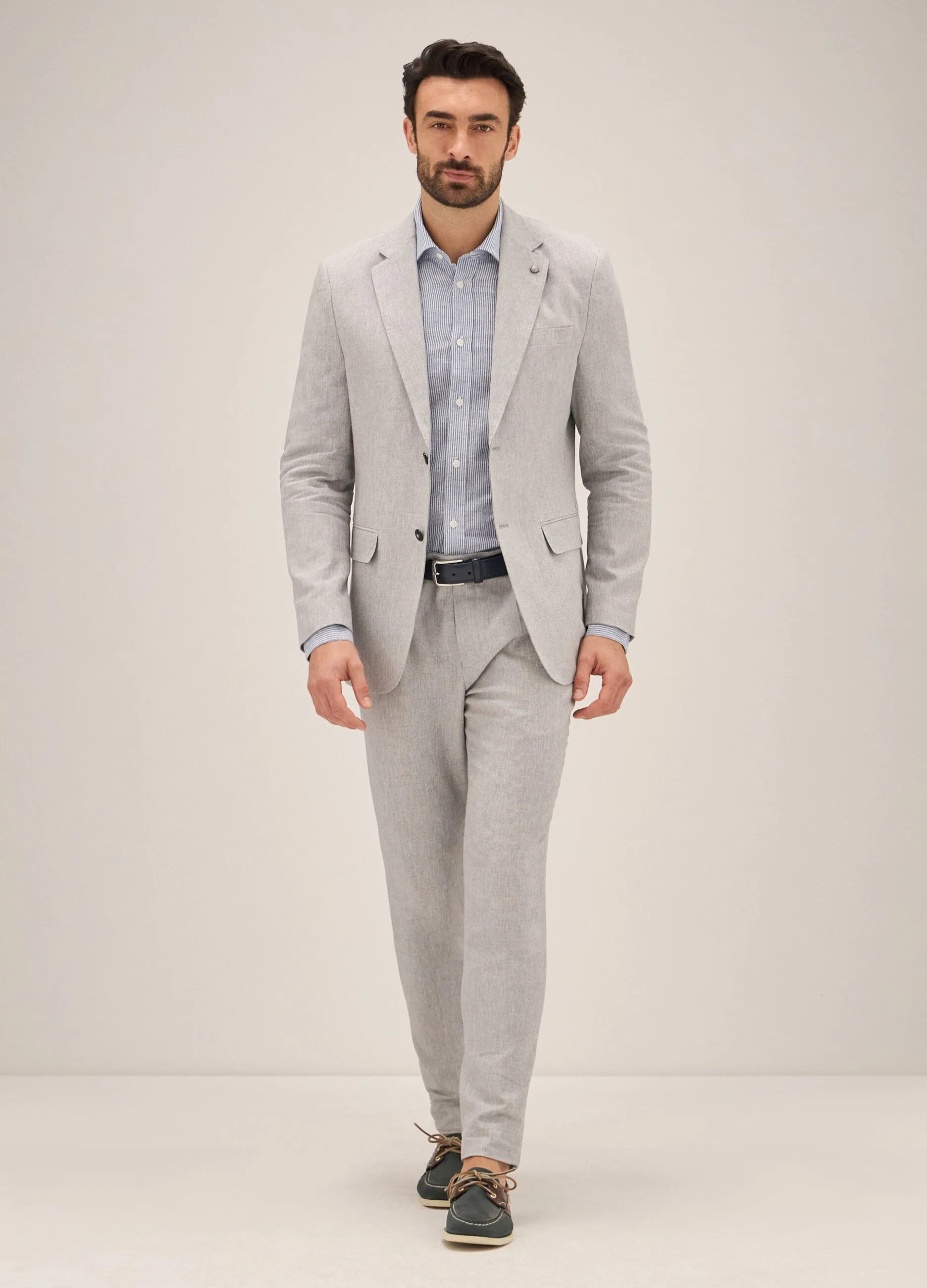 Blazer Rumford in misto lino uomo