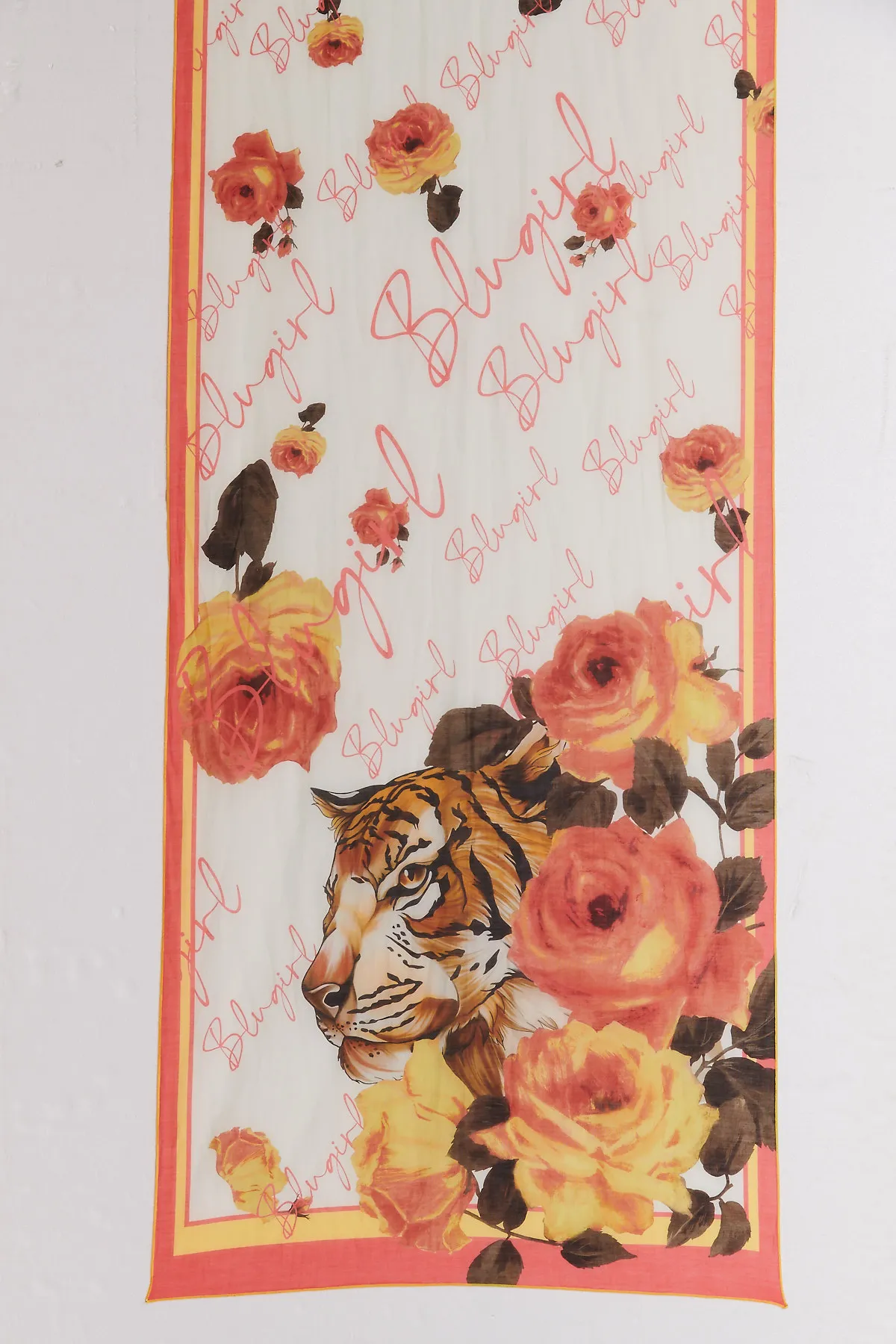 BLUGIRL Stola Tiger Roses