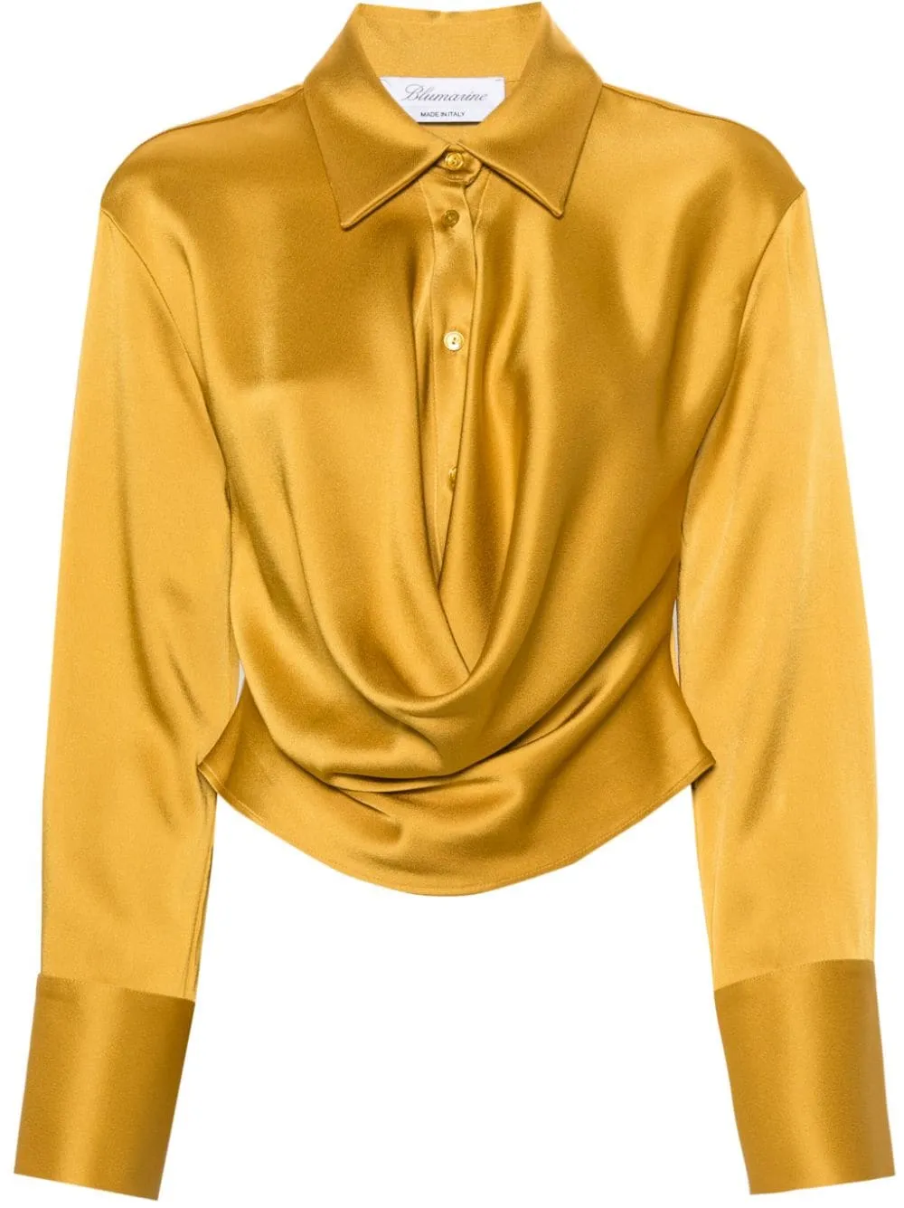 BLUMARINE Blusa satinata