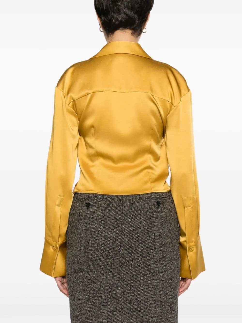 BLUMARINE Blusa satinata