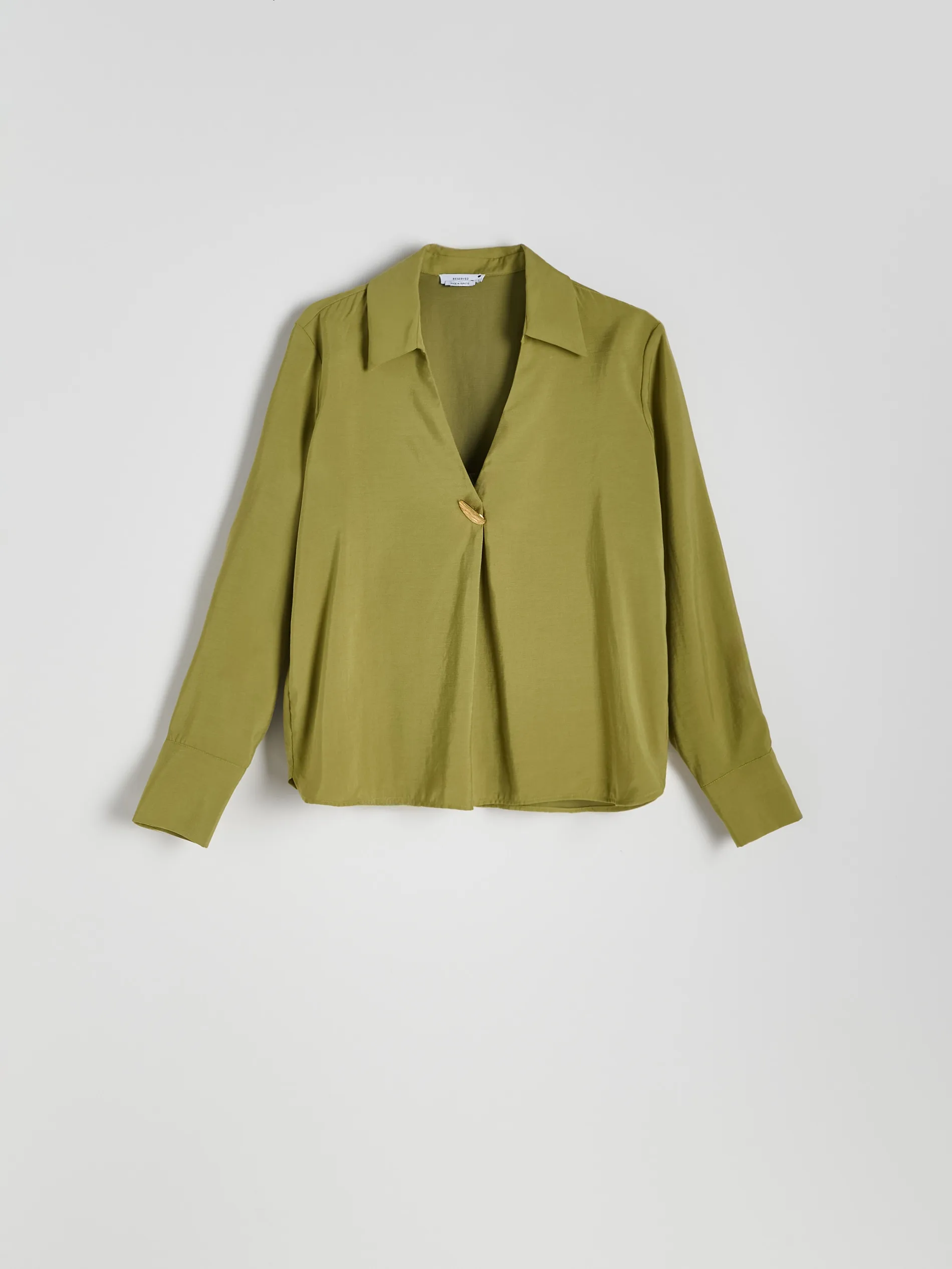 Blusa con colletto