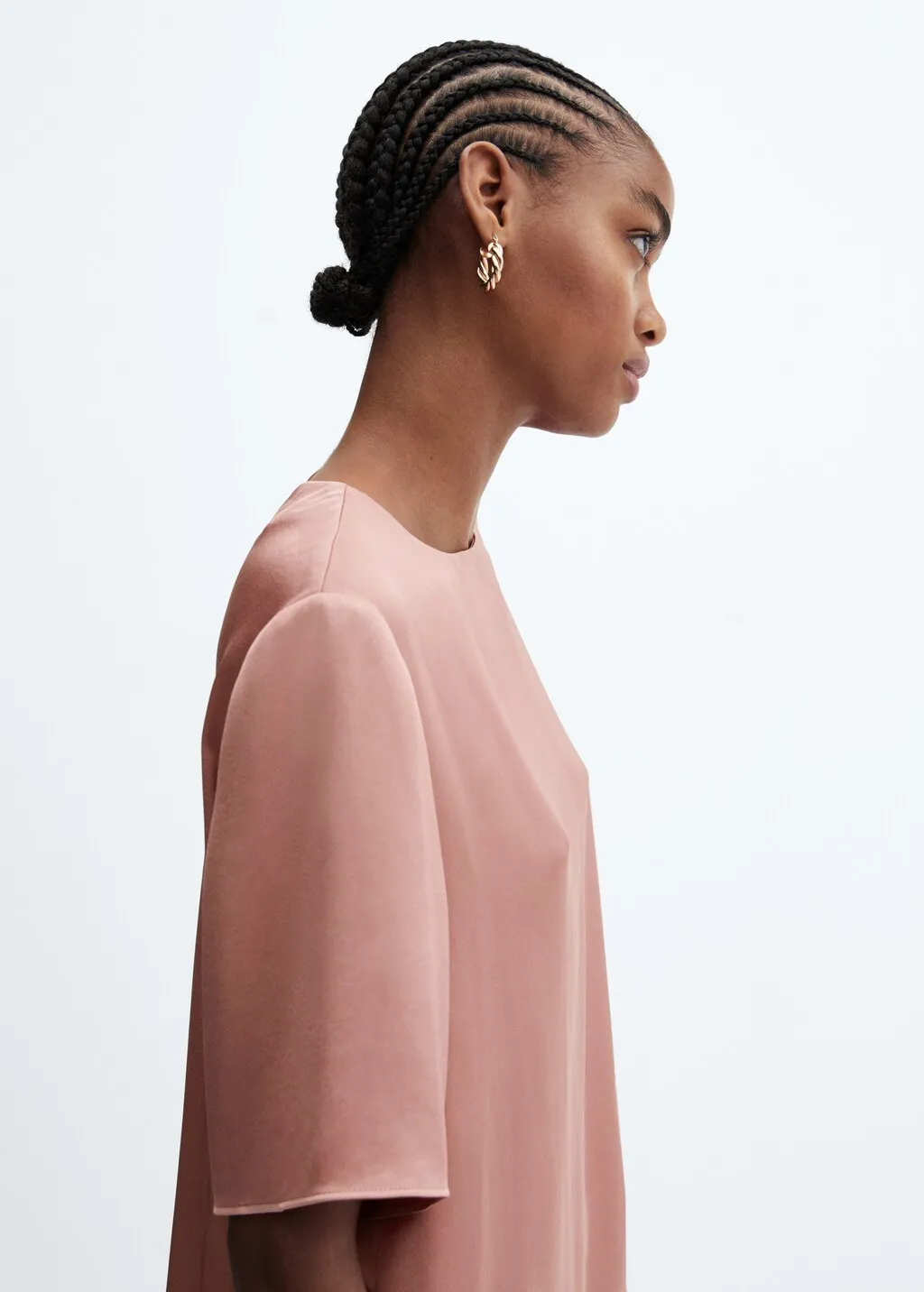 Blusa satinata