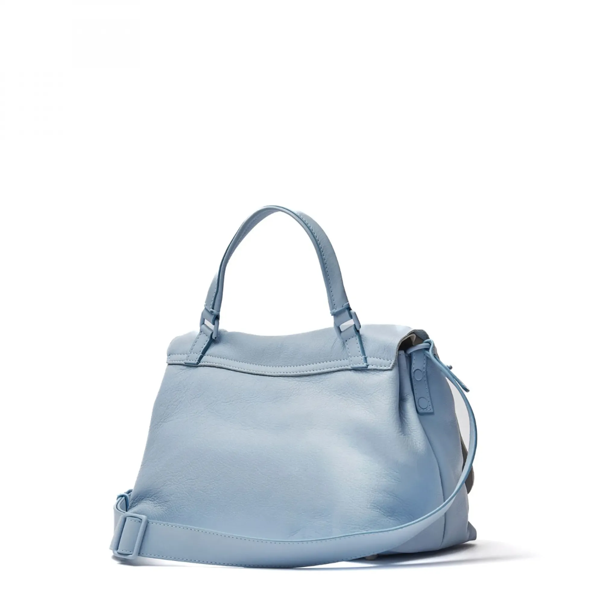 BORSA "POSTINA S" AZZURRA LINEA PIUMA PILLOW