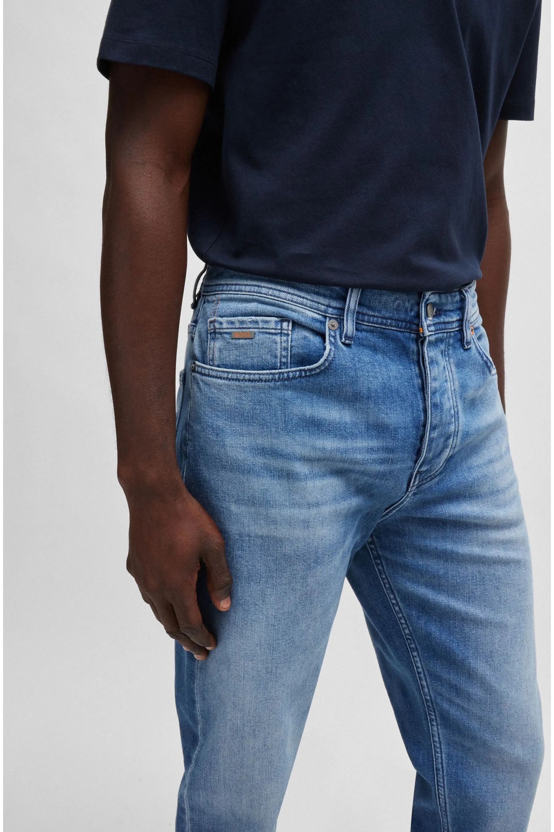 BOSS regular  - Denim Jeans elasticizzata comoda in fondo