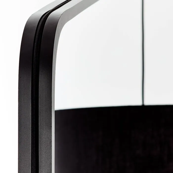 Brilliant Daria lampada ad arco Nero, 1-Luce