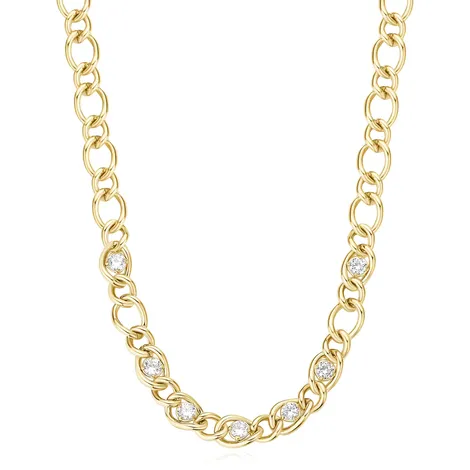 BROSWAY Girocollo in acciaio gold Brosway Ribbon