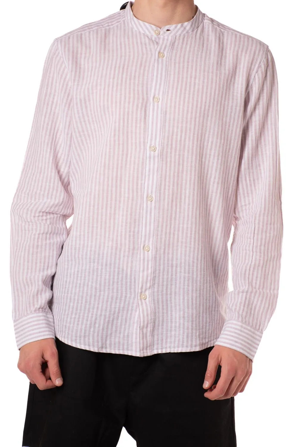 camicia coreana millerighe uomo multi