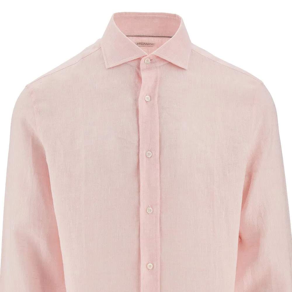 Camicia Easy Fit in lino
