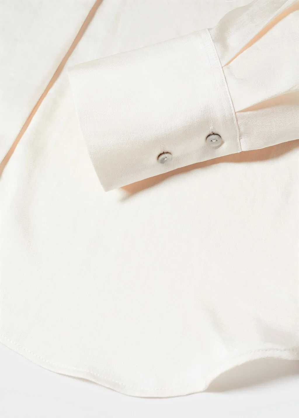 Camicia fluida satinata