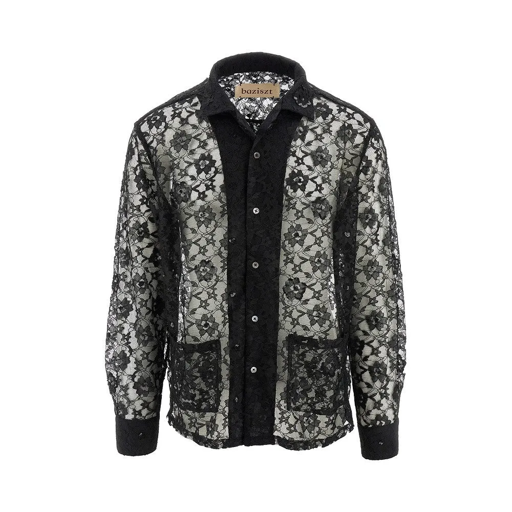 Camicia in pizzo