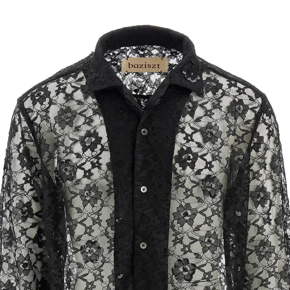Camicia in pizzo