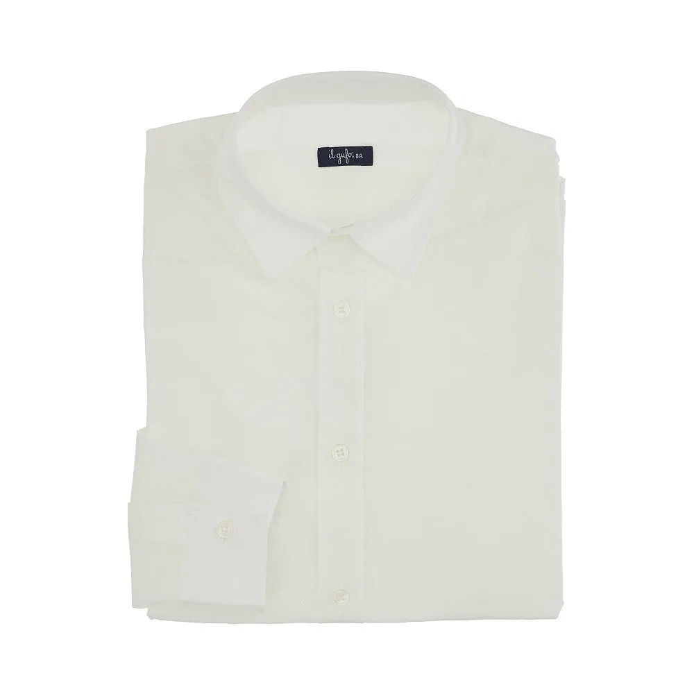 Camicia in popeline stretch