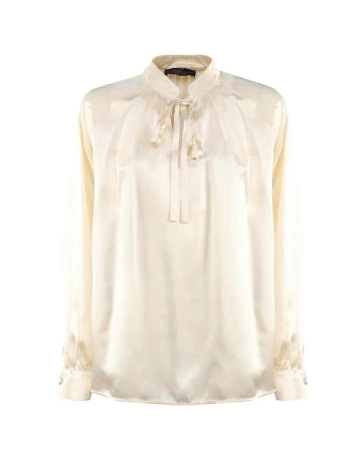 CAMICIA IN RASO DI SETA