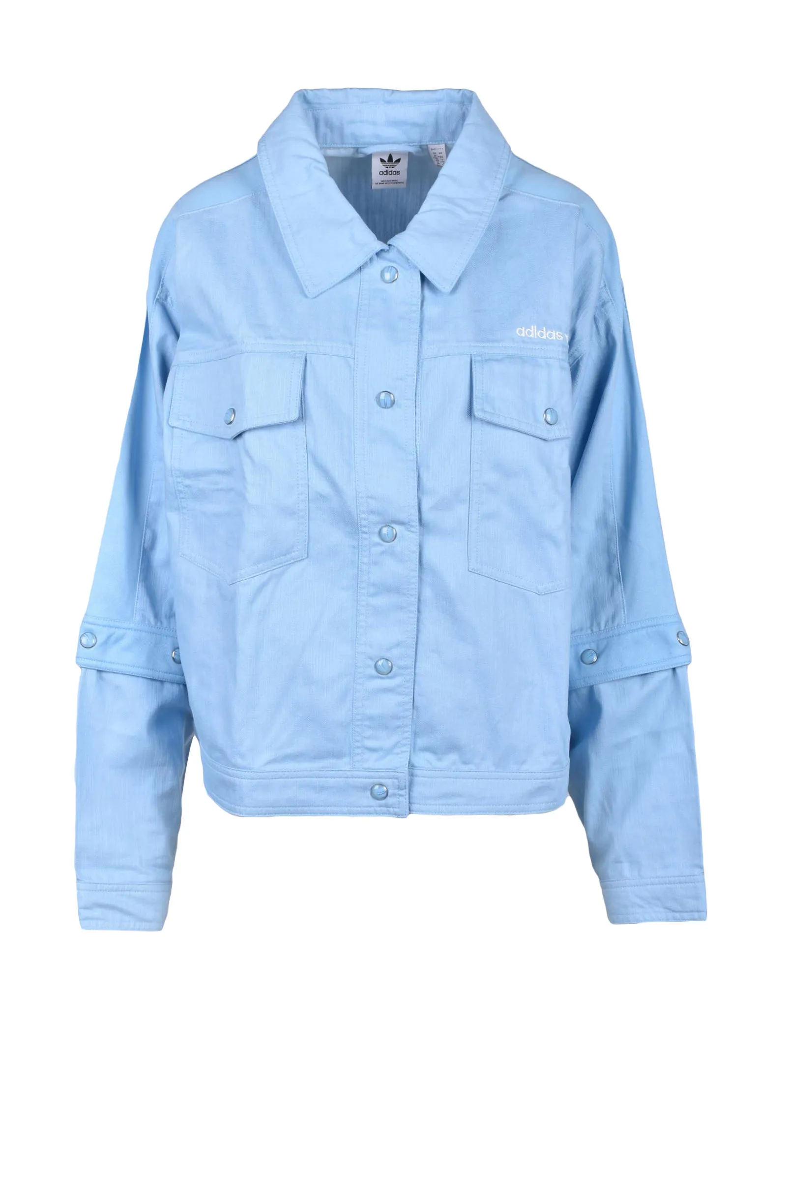 Camicia manica lunga Adidas  Celeste