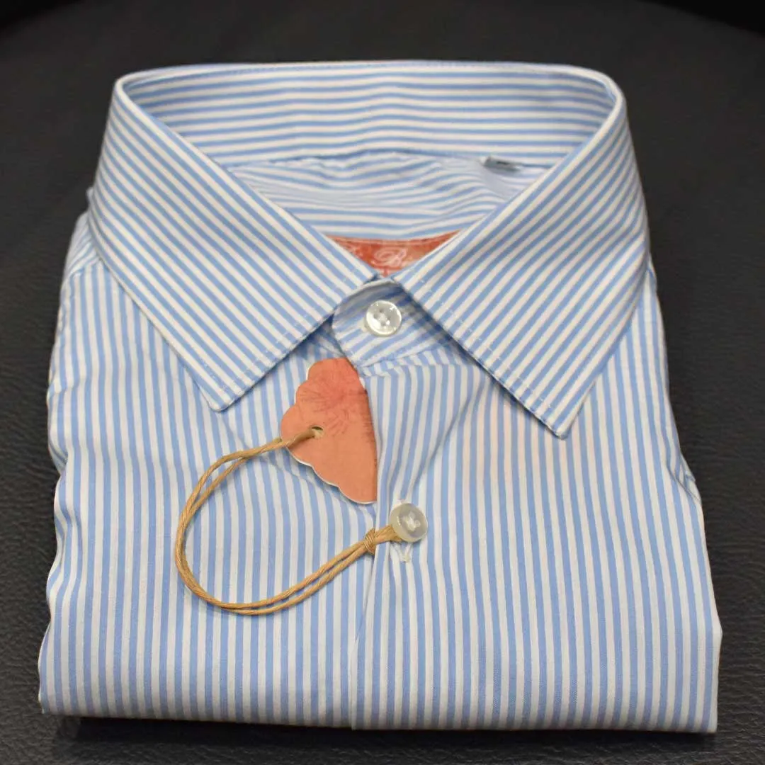 camicia rigata DI BIASI GU1052R E2/2