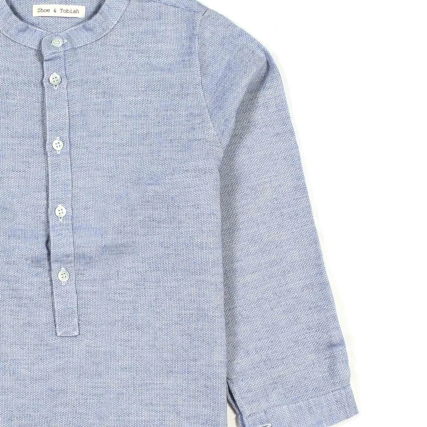 Camicia Serafino Celeste Bambino