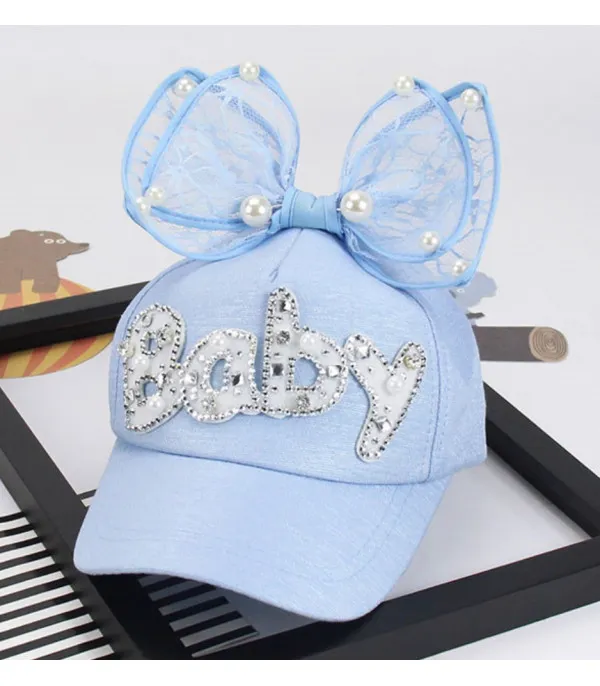 Cappellini mamma-figlia baby strass