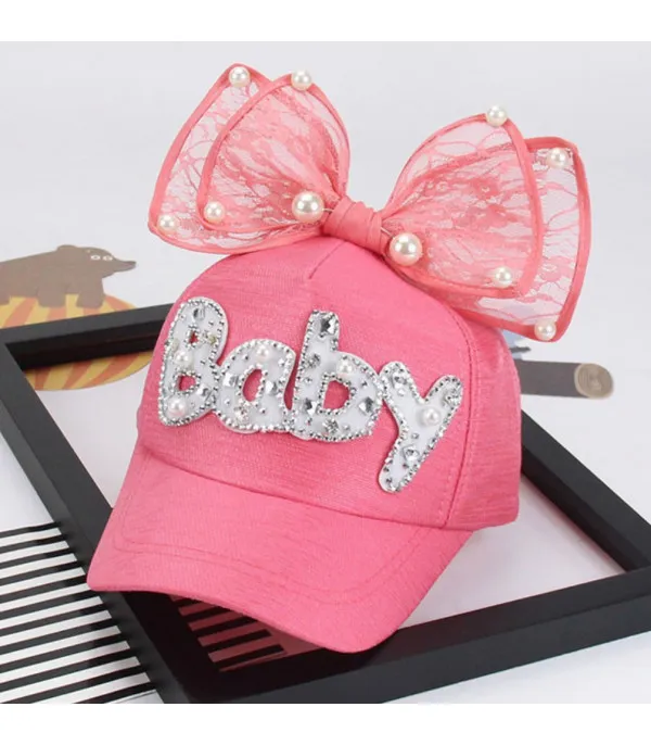 Cappellini mamma-figlia baby strass