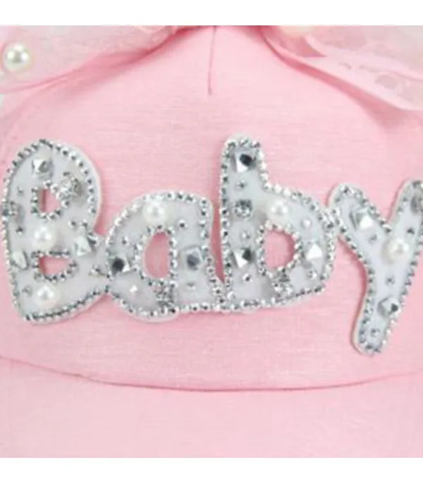 Cappellini mamma-figlia baby strass