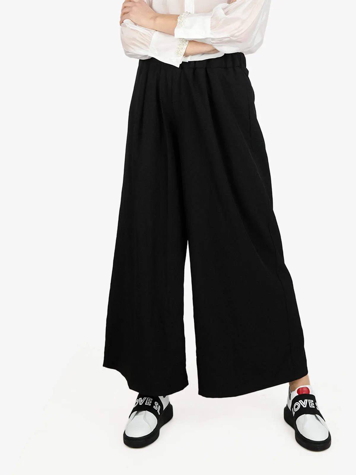 Caspiche Pantalon palazzo femme