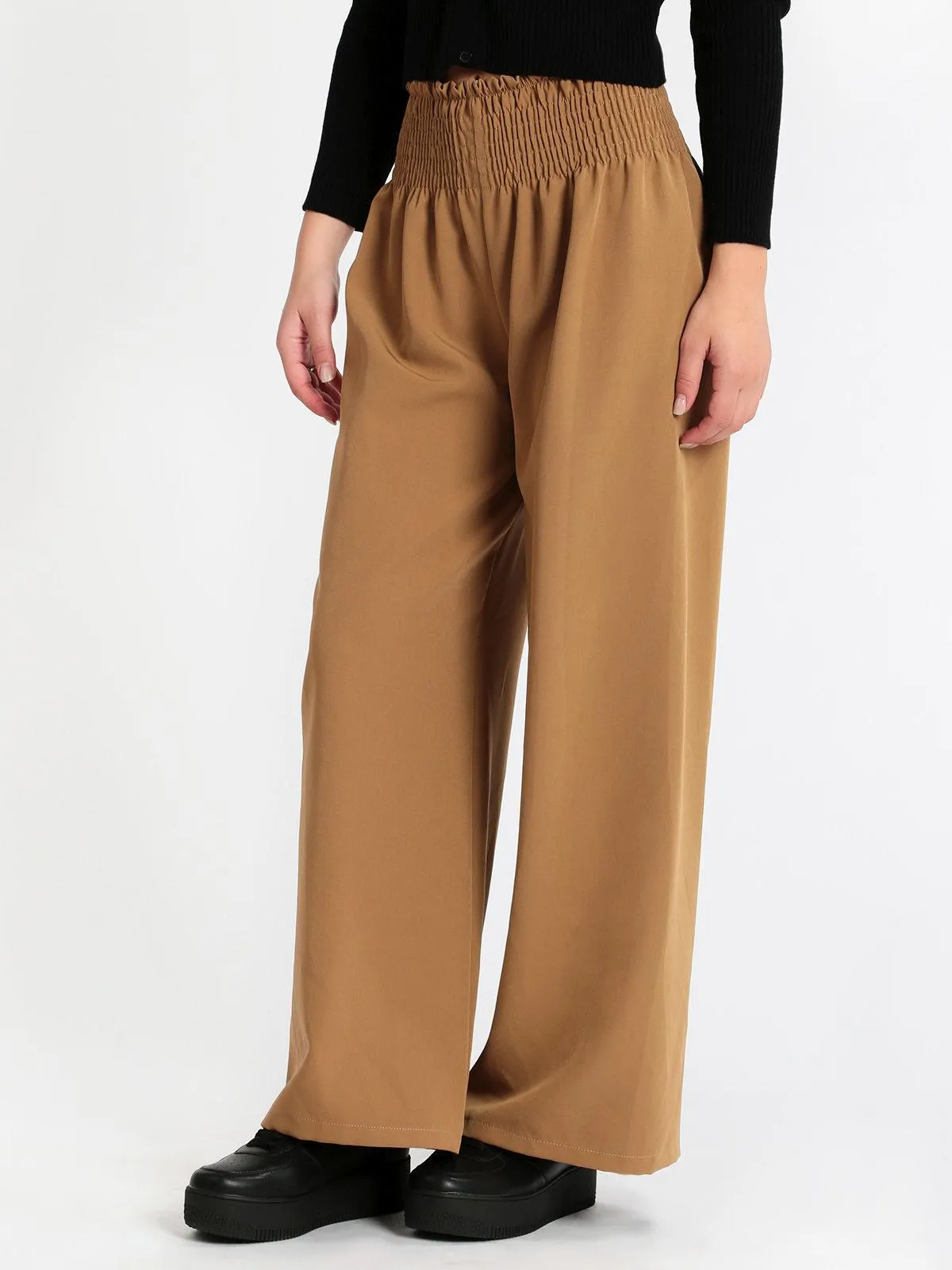 Chiaretta Pantalon palazzo taille haute