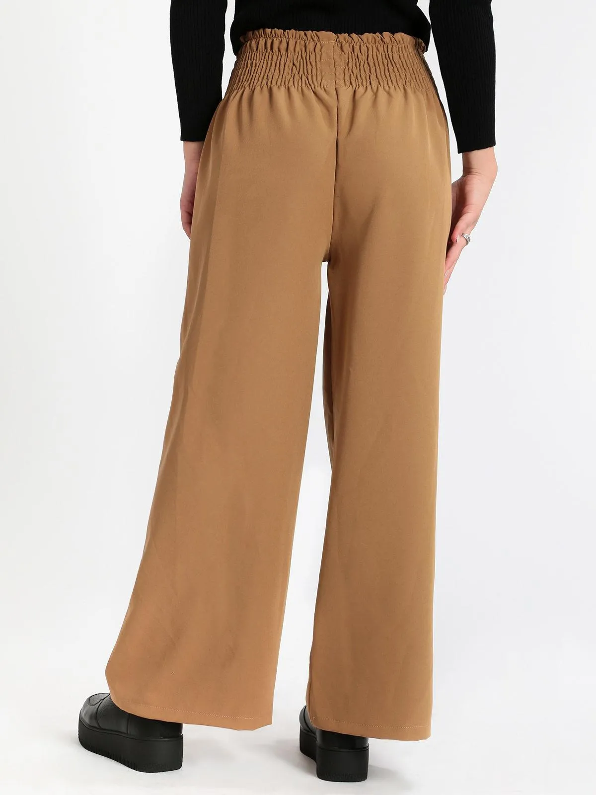 Chiaretta Pantalon palazzo taille haute