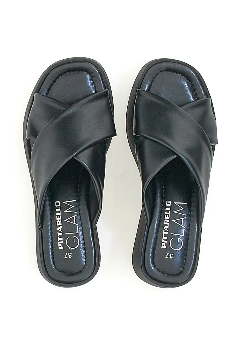 Ciabatte Platform Pittarello Glam 15422 Nere